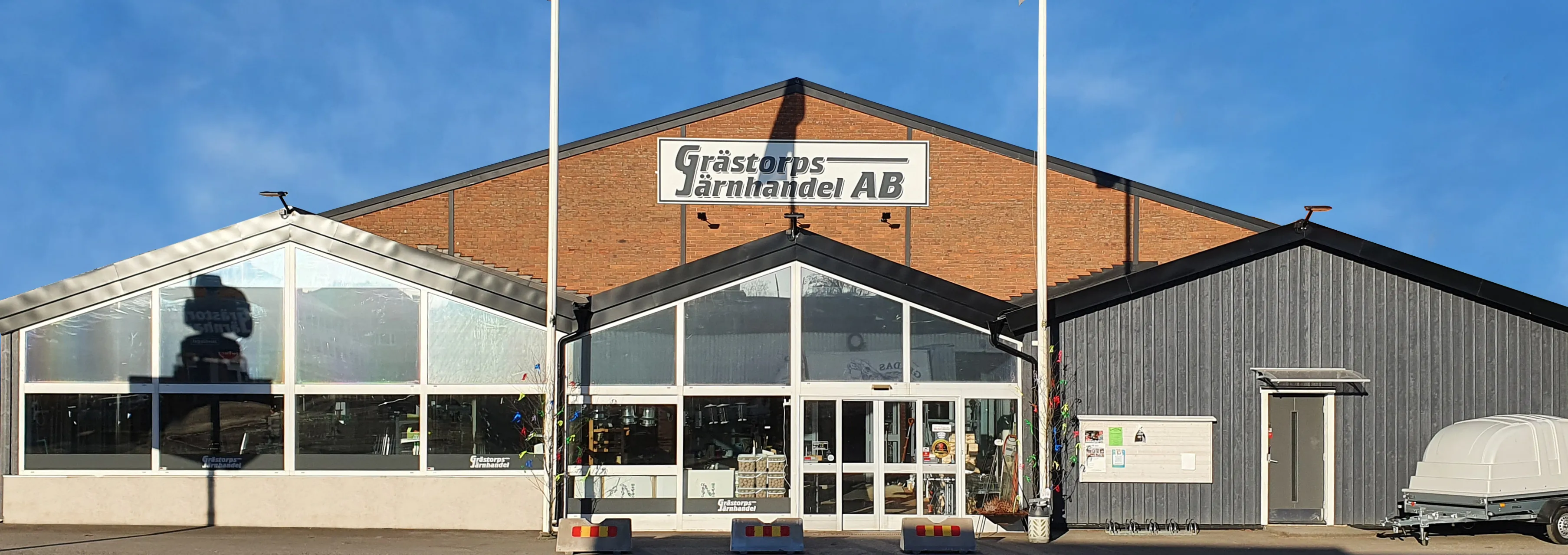 Grästorps Järnhandels butik på Bankgatan 1 i Grästorp